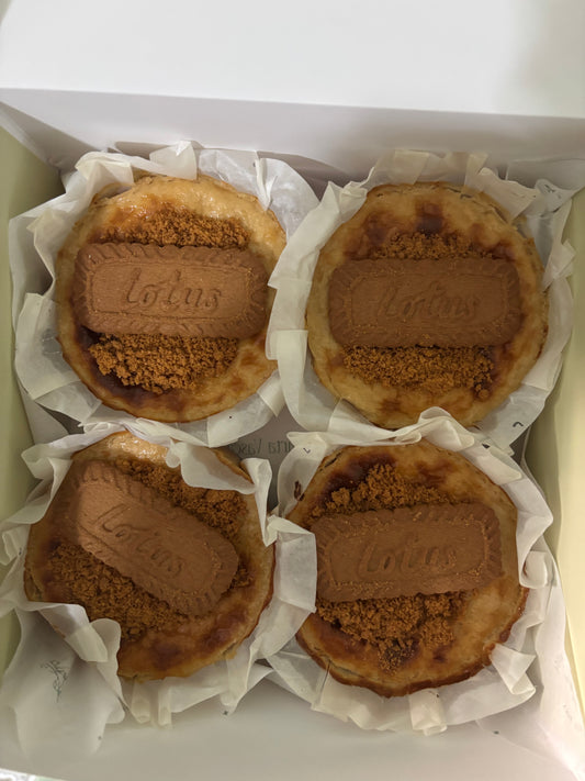 CAJA CON 4 TARTAS INDIVIDUALES