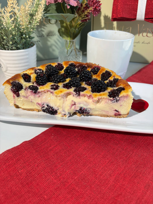 Tarta Vasca Blanca & Mora