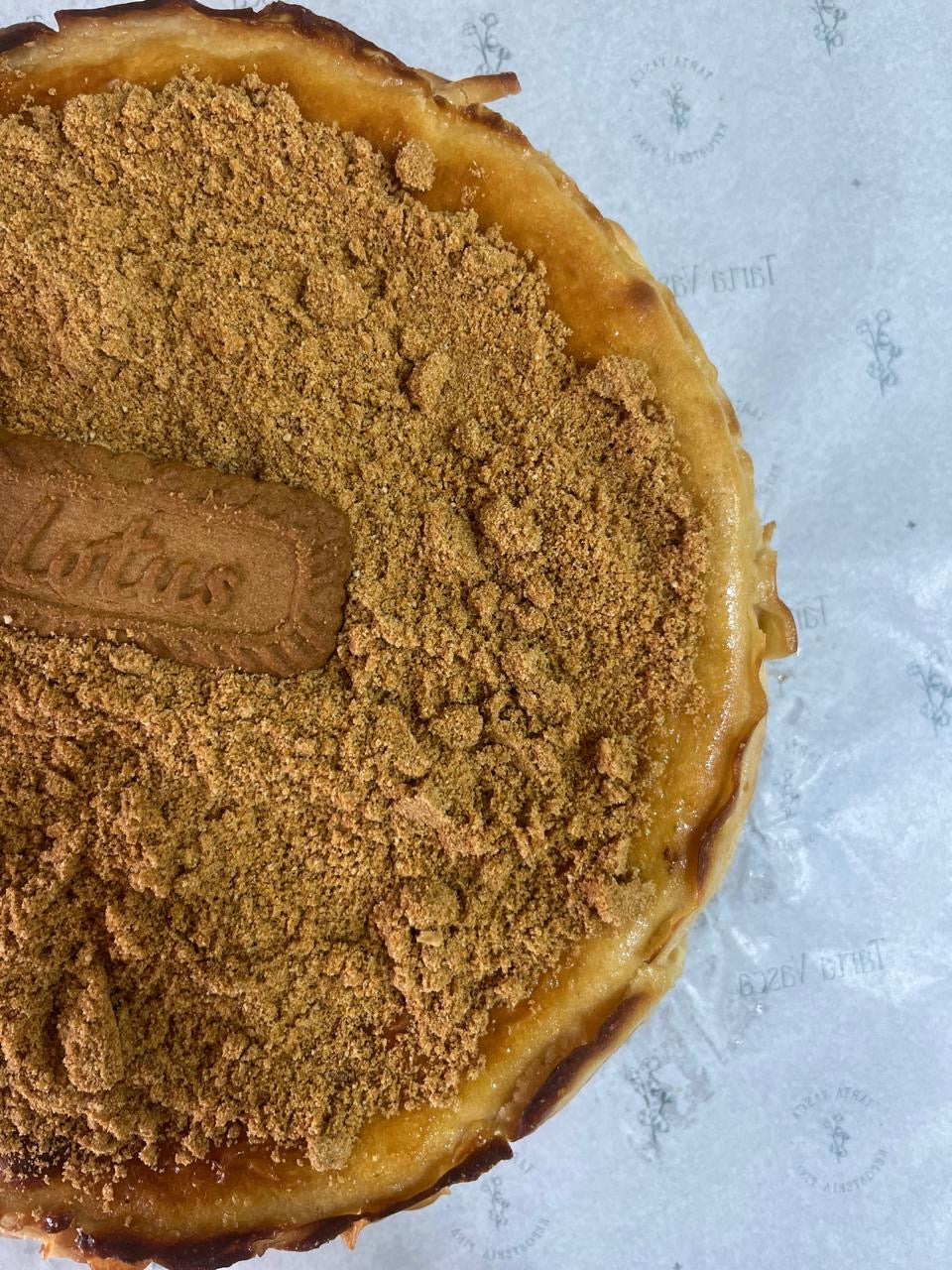 Tarta Vasca de Lotus