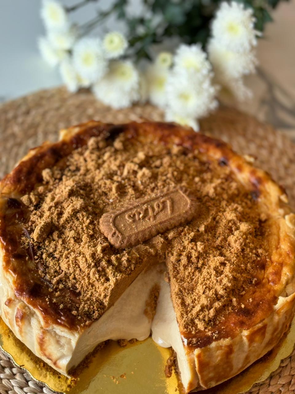 Tarta Vasca de Lotus